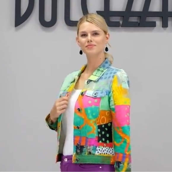 🆕 Dolcezza Jacket “Stowe in October 21659” Size Small 🌷🌷🌷 - Picture 3 of 8